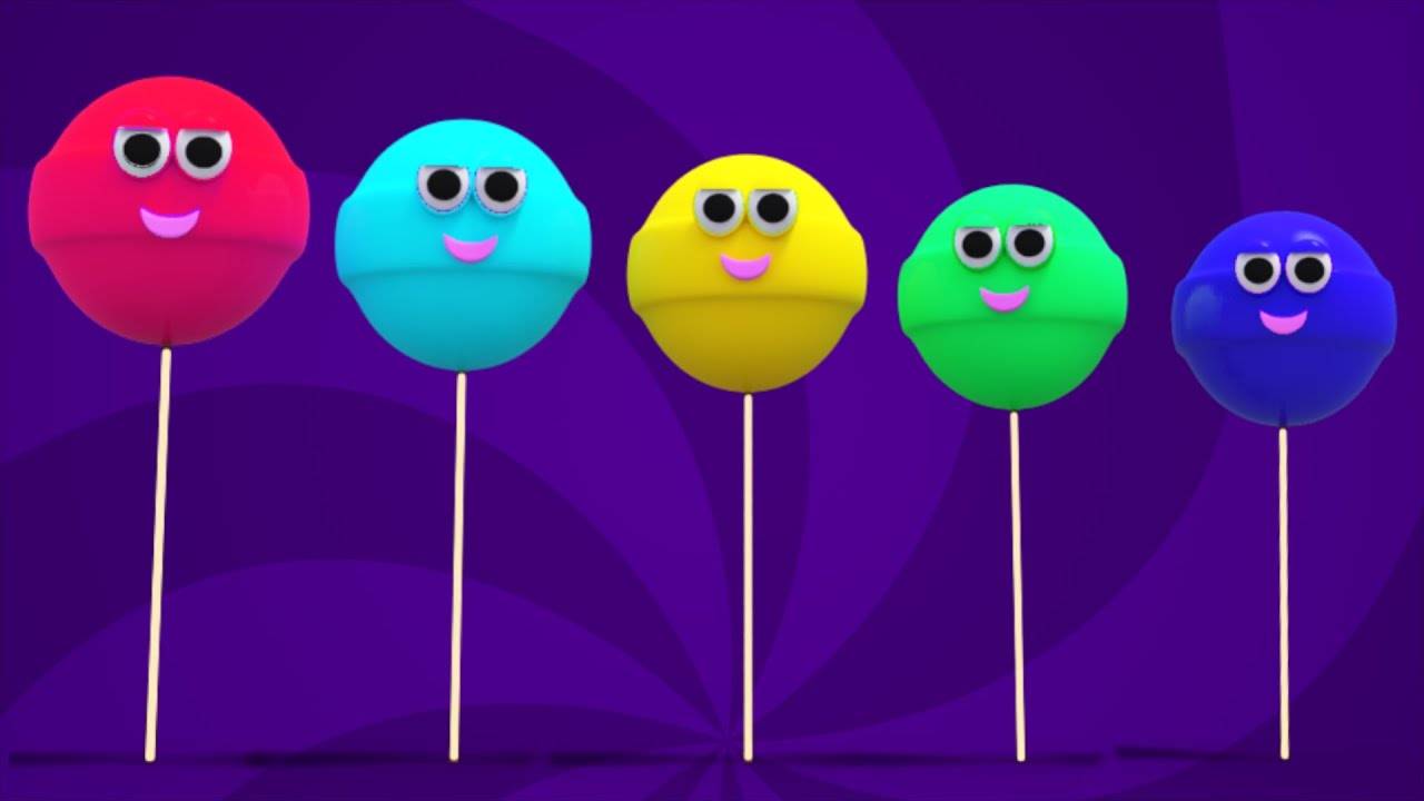Lollipop Finger Family Poem | Nursery Rhyme Song For Kids And Children