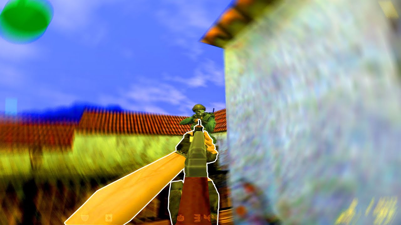 CS 1.6 pero CAMBIO el FOV hasta que se DEFORME el JUEGO
