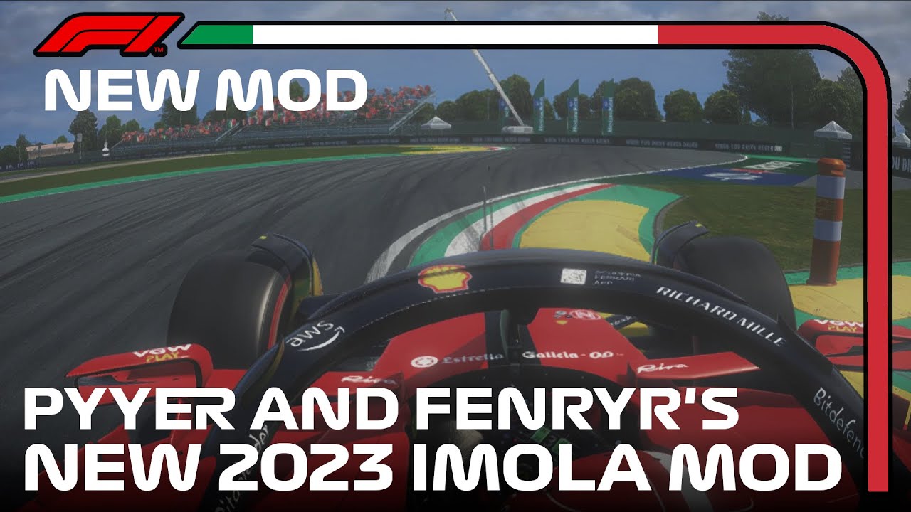 NEW MOD pyyer and fenryr's 2023 Imola is AMAZING!｜#Assettocorsa #F1 #simracing #emiliaromagnagp