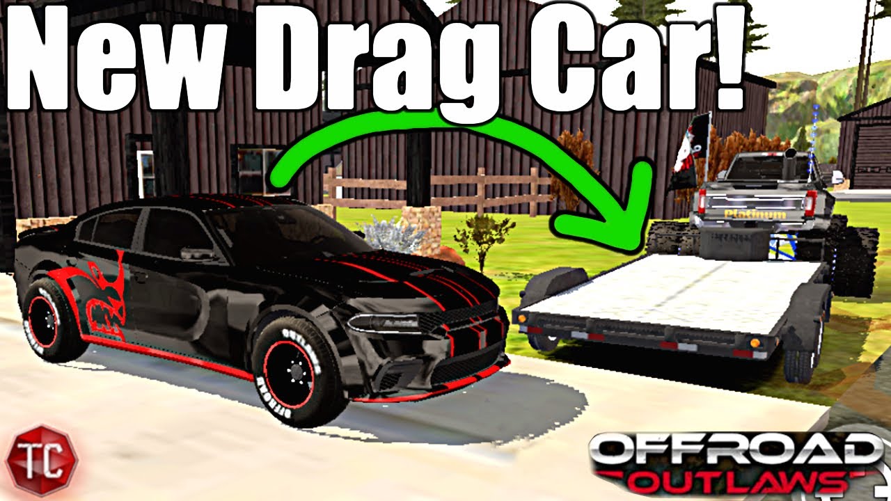 Offroad Outlaws: Buying a CHARGER HELLCAT for a DRAG BUILD! (NEW UPDATE!!)
