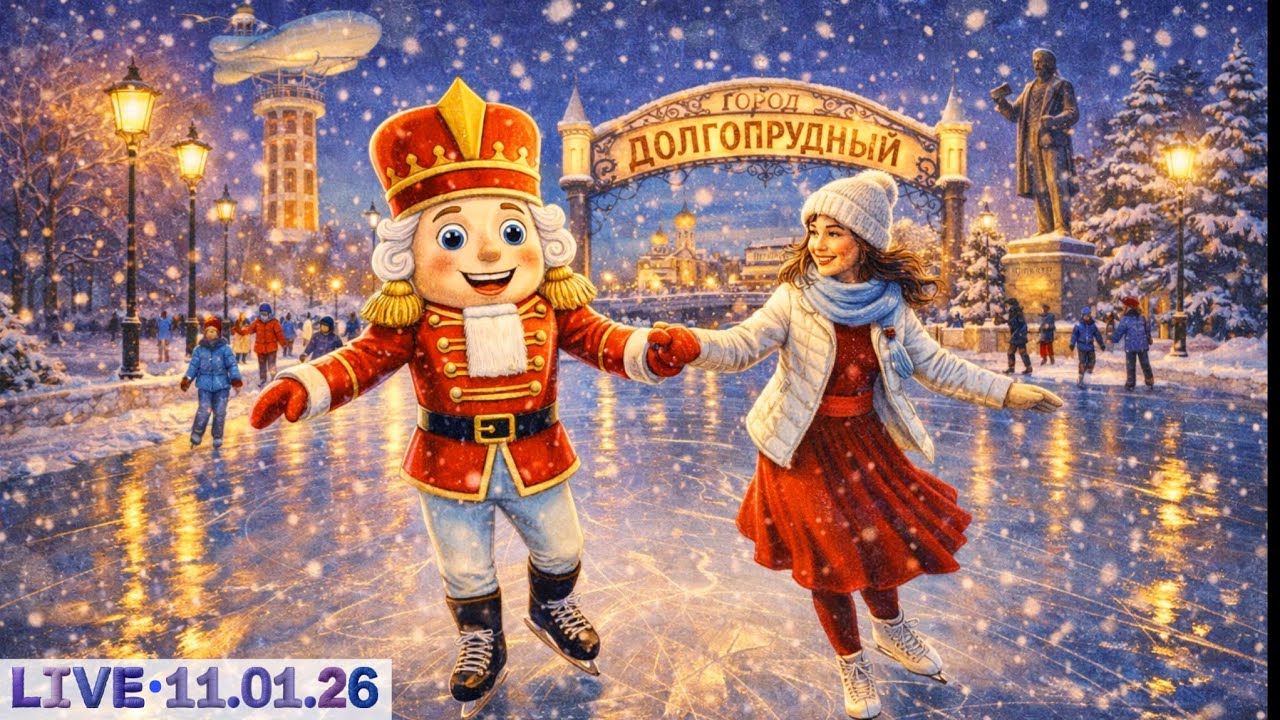 Наедине с ледовым шоу Щелкунчик в Долгопрудном - LIVE