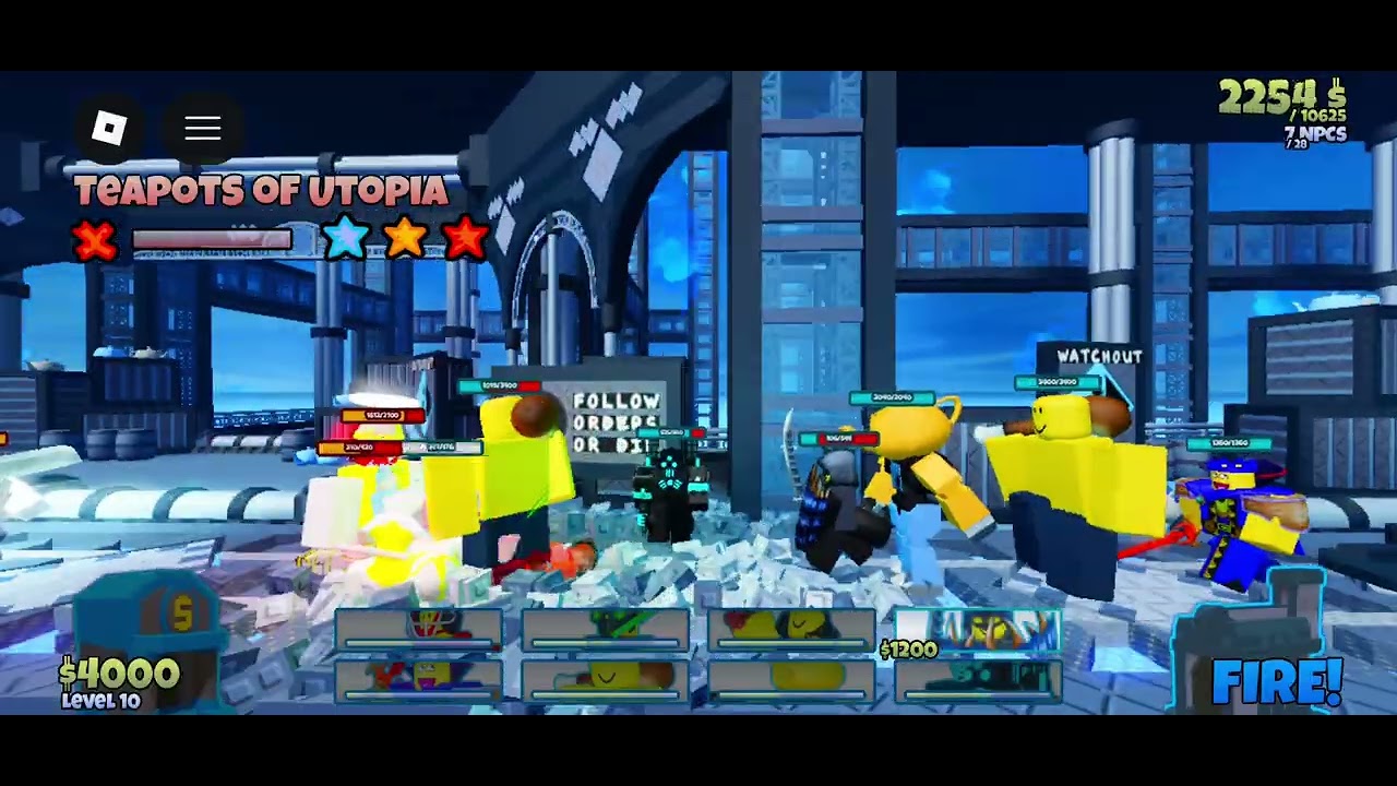Beating 3 STAR cesus [THE BATTLE BRICKS]