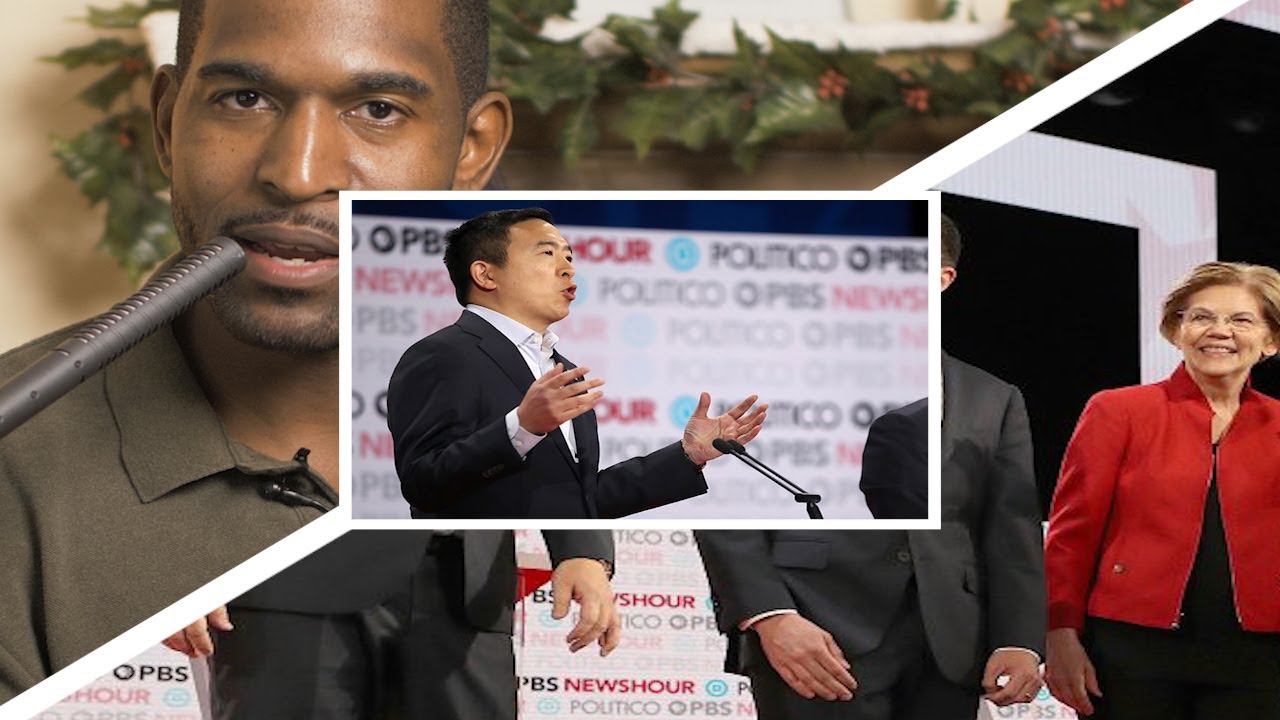 ANDREW YANG CRUSHES PBS DEBATE ANALYSIS #YANGGANG