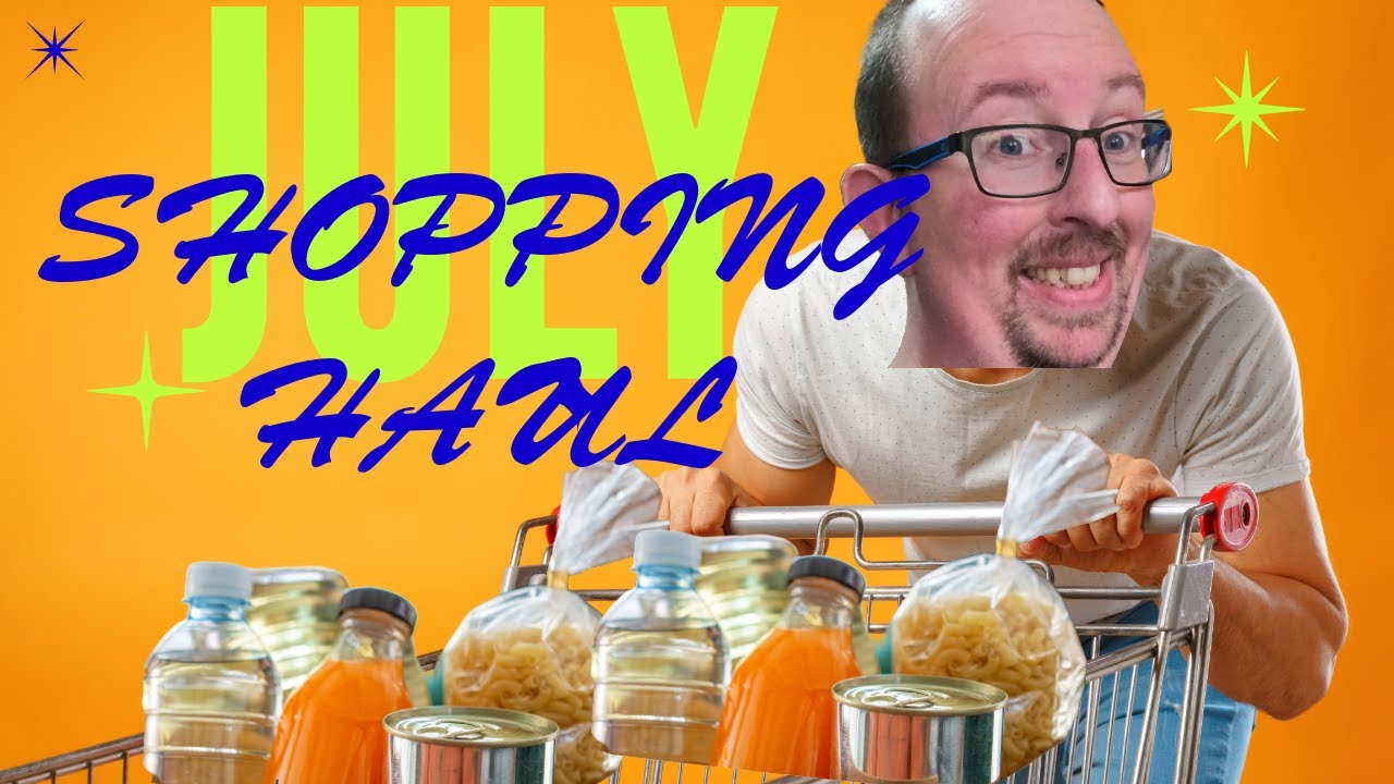 July budget shopping haul