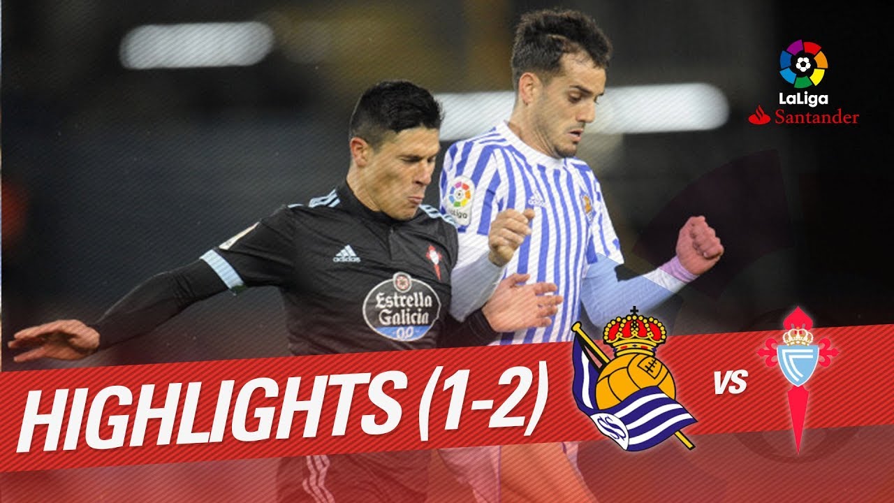 Resumen de Real Sociedad vs RC Celta (1-2)