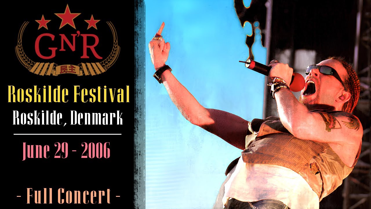 Guns N' Roses Live Roskilde Festival, Denmark, June 29/2006 | Full Show