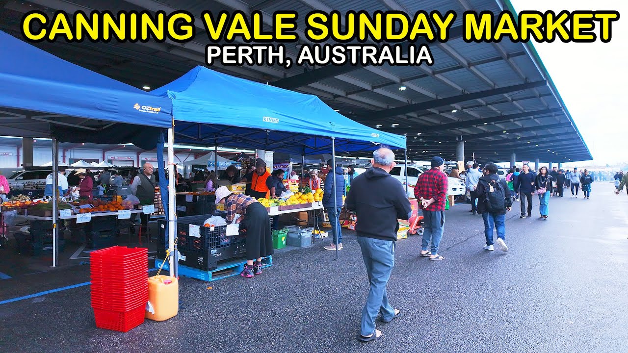 CANNING VALE SUNDAY MARKET (Perth, Australia)
