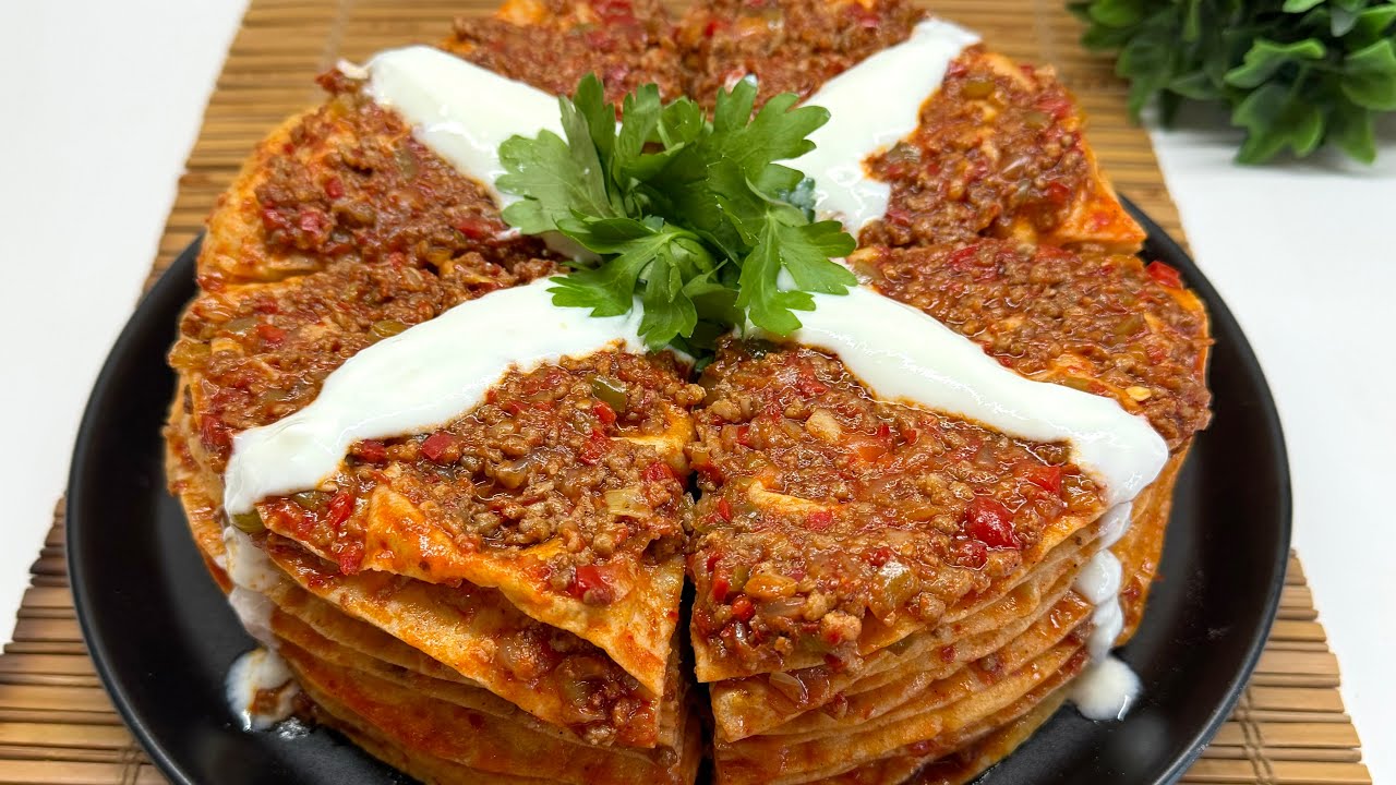🔥KİMSENİN HAYIR DİYEMEDİĞİ O MEŞHUR YEMEK TARİFİ😍Orijinal Kayseri Yağlaması Tarifi🥞Çiçekintarifler