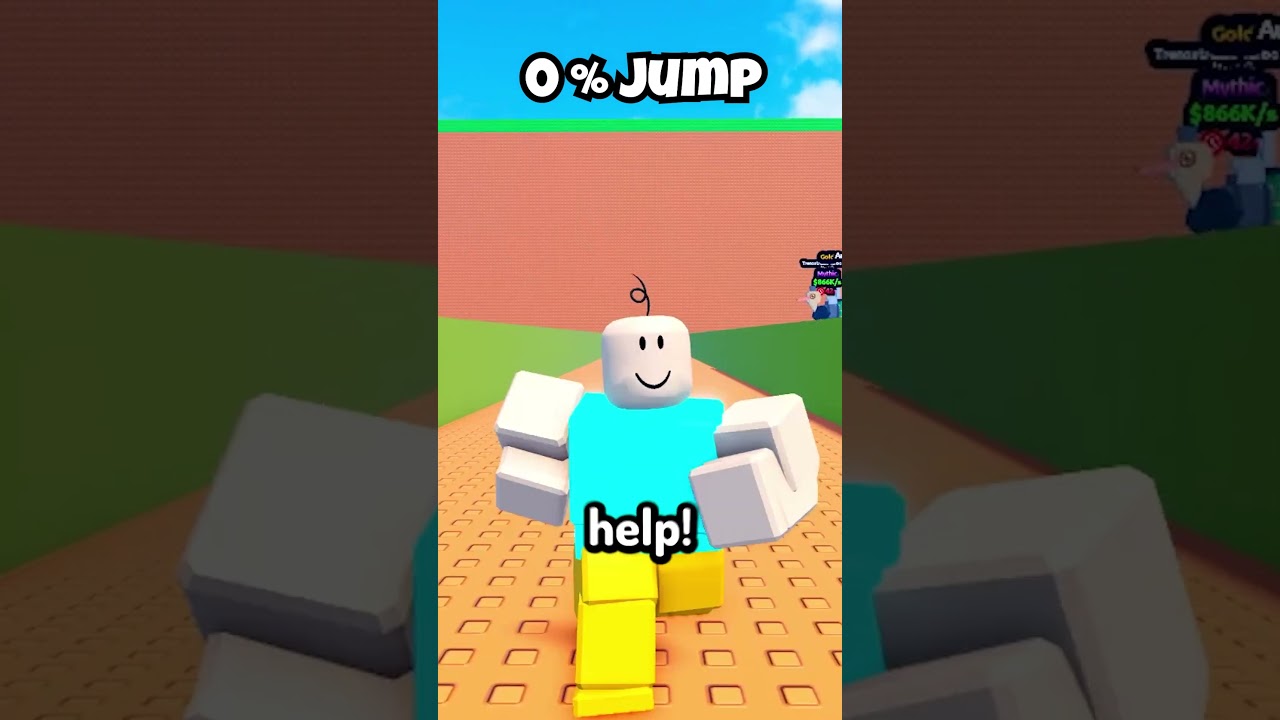 Escape Tsunami But You Control my Jump...