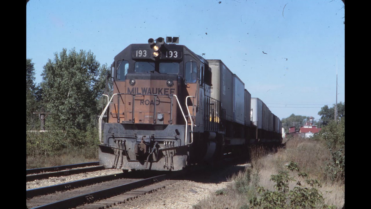 Milwaukee Road in western Wisconsin 1979 -1981