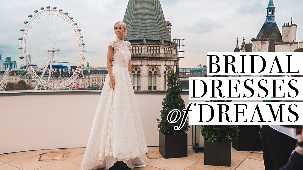 Huge WEDDING DRESSES Try On and Come Along to my BOOK TOUR