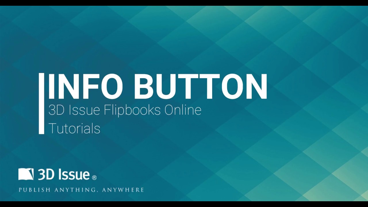 Info Button - Flipbooks Online