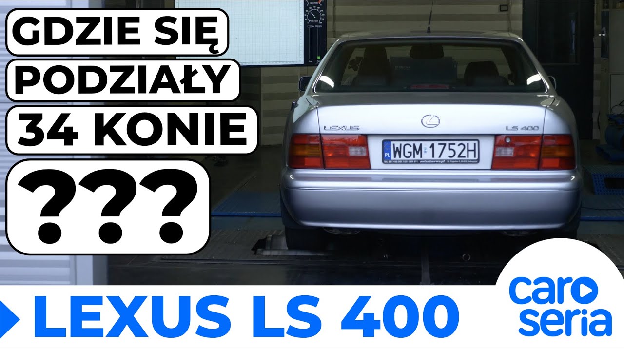 Lexus LS za 25 000 zł. Sprawdzamy moc i przyspieszenie po 28 latach (PL 4K) | CaroSeria