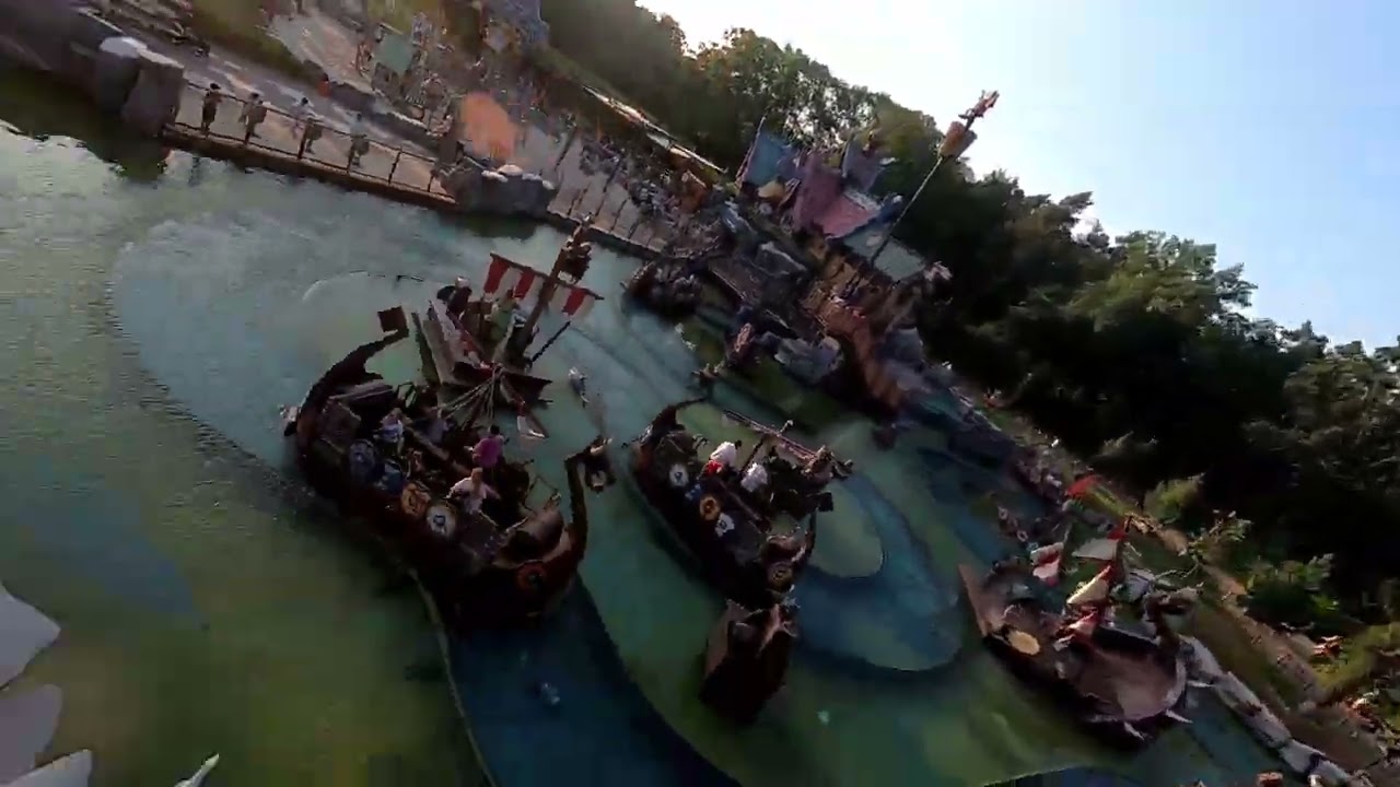 Die Große Welle HD Plopsaland Deutschland onride POV