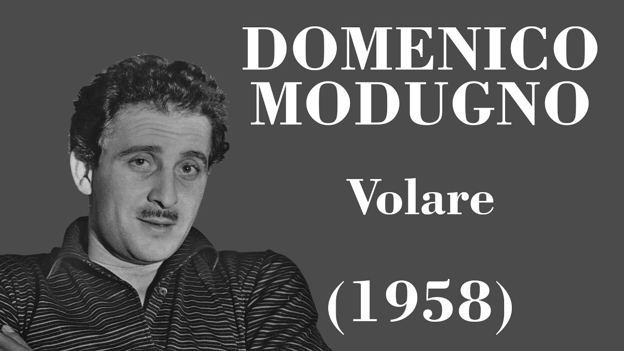 Domenico Modugno -  Volare - Legendas IT - PT-BR