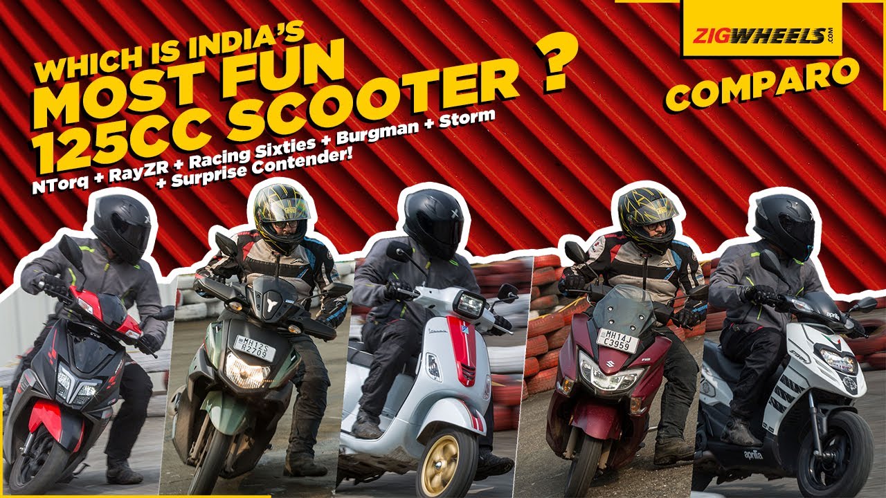 Ntorq vs Burgman vs Ray ZR vs Access vs SR125 | Which Is India&rsquo;s Most Fun 125 cc Scooter?