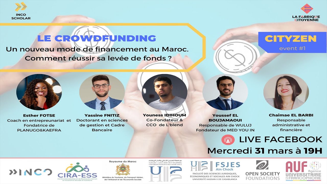 Webinaire INCO - Le Crowdfunding : nouveau mode de financement au Maroc (Invervention de Mr. FNITIZ)