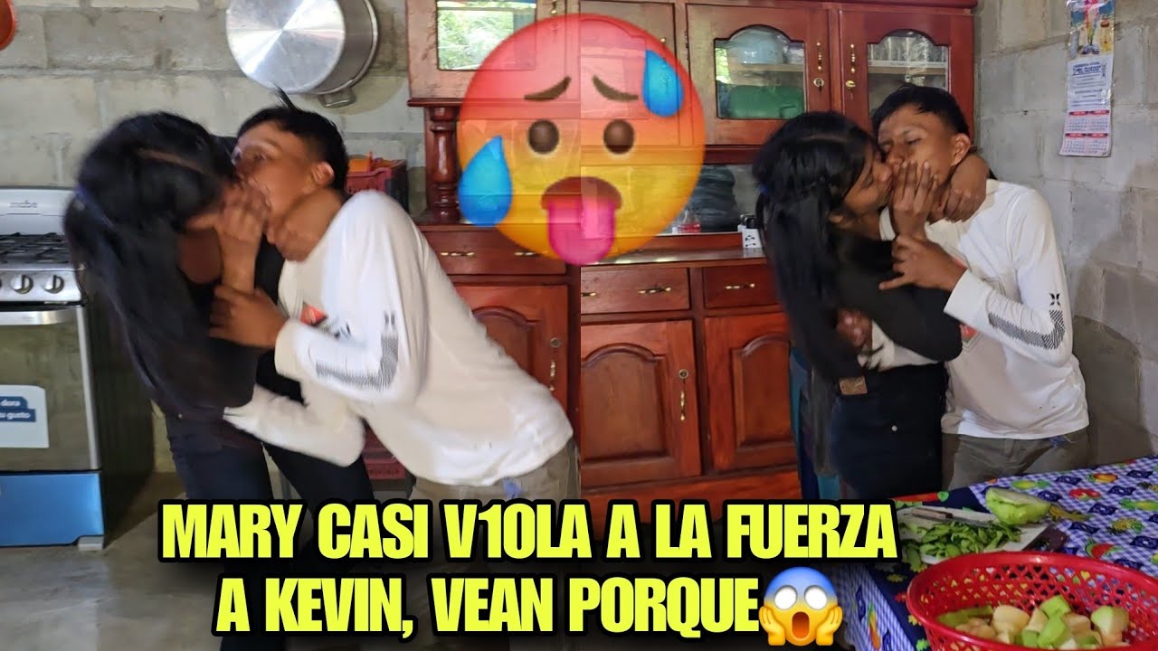 En Plena Cocina Mary Le Roba Un Gran Beso A Kevin, Mary Se Salio Con La Suya😱