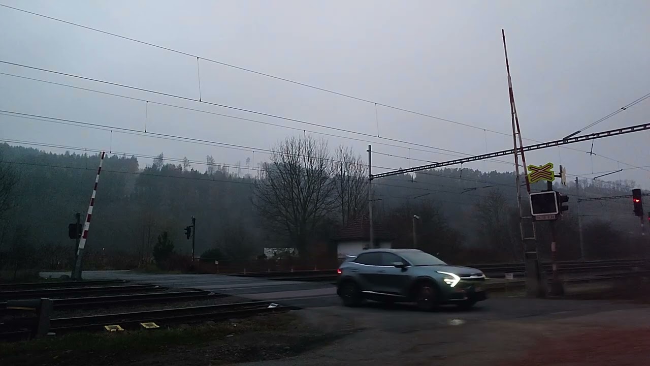 Železniční přejezd Březová nad Svitavou 8.11.2024
