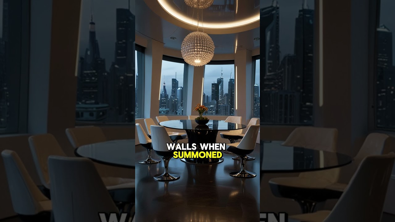 This Floating Pod Room Will Mess with Your Reality &ndash; Futuristic Smart Interior | ai home design
