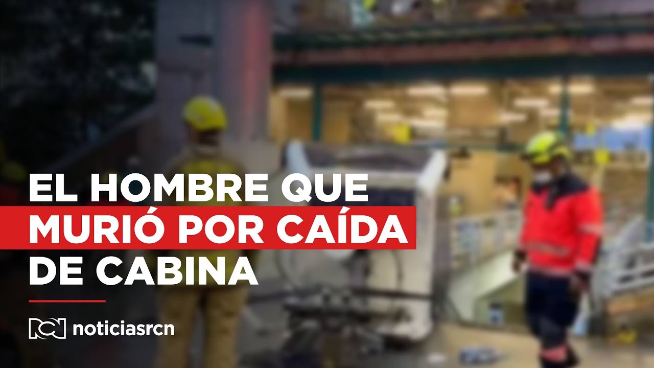 Confirman primera muerte por caída de cabina de Metrocable en Medellín