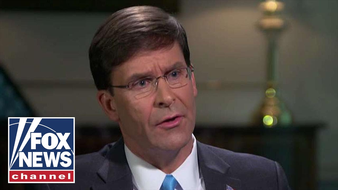 Defense Secretary Mark Esper on his new role at the Pentagon