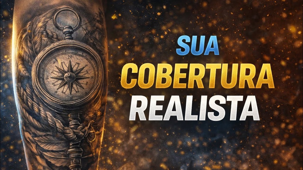 COMO TATUAR COBERTURA REALISTA