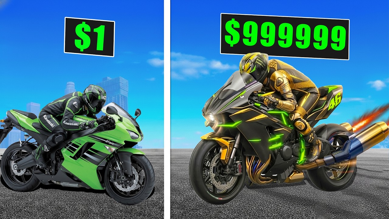 Every Time I Crash My KAWASAKI Gets More Expensive in GTA 5! 💸