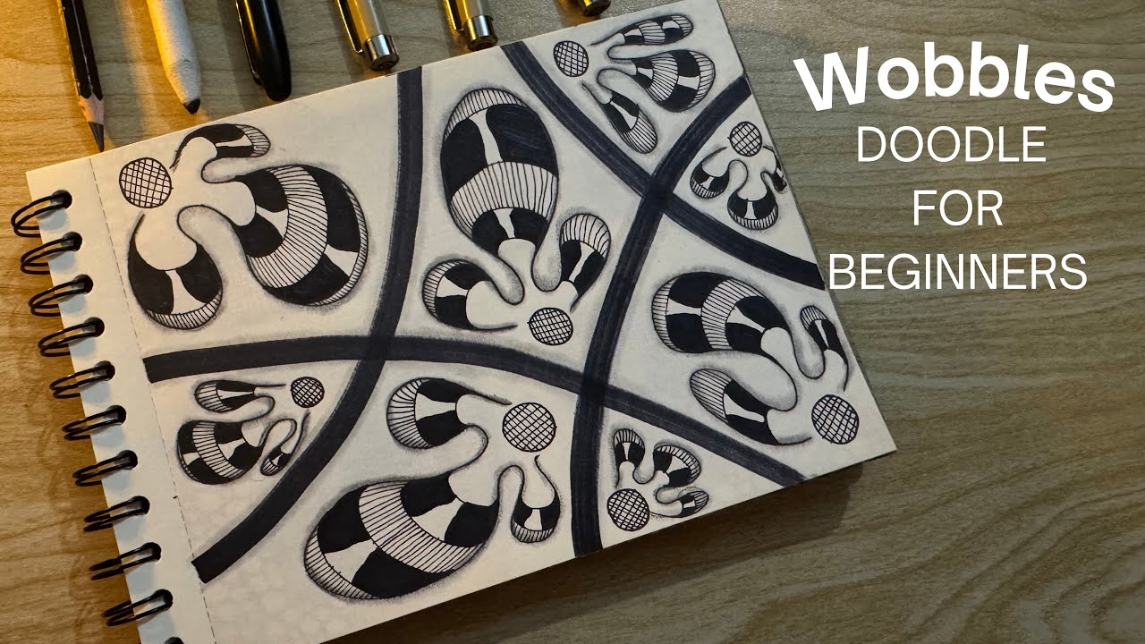 Relaxing Zendoodle Idea for Beginners!