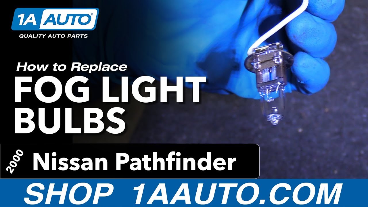 How to Replace Fog Light Bulbs 96-04 Nissan Pathfinder