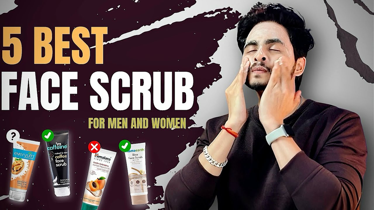 5 BEST FACE SCRUB FOR GLOWING SKIN | DIY Face Scrub | Glowing Skin Home Remedies | Skin Care Routine