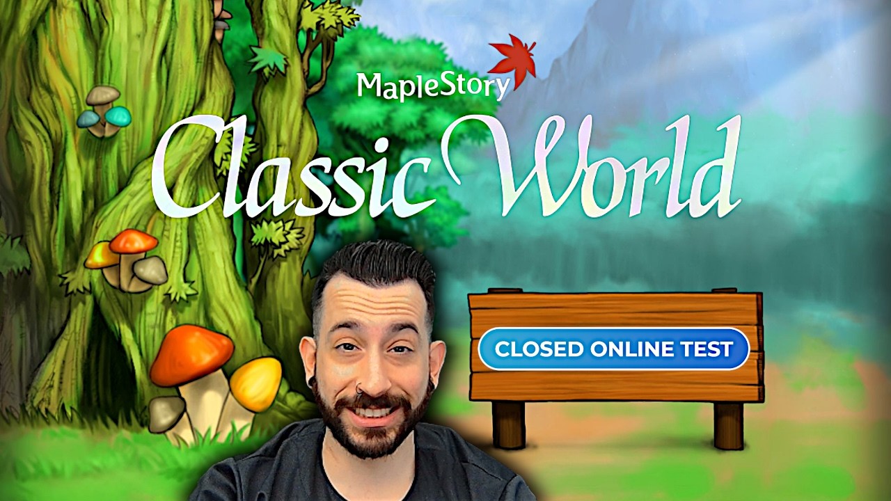 maplestory classic world closed online test day 1