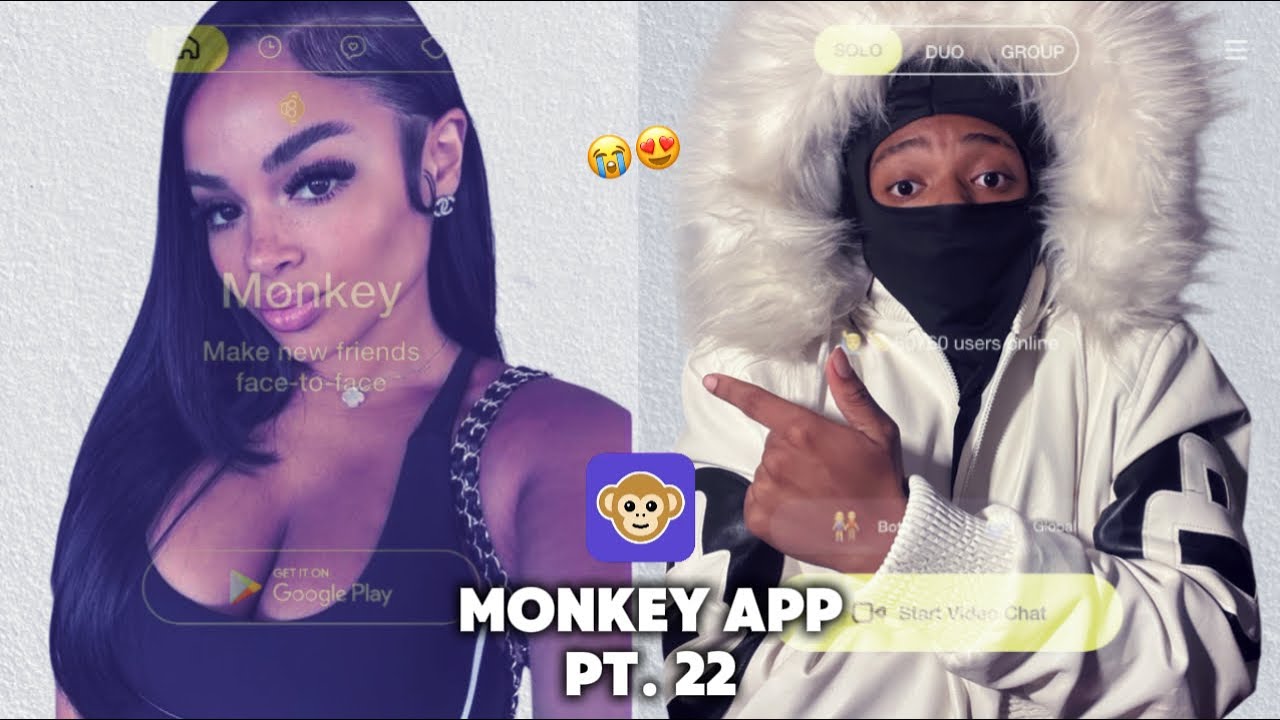 Trolling on the monkey app, with a over sized ￼coat ￼😂( pt. 22)