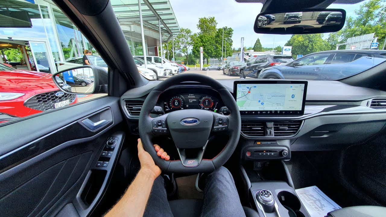 Ford Focus ST Hatchback 2023 Test Drive POV | 4K