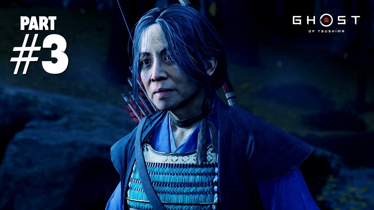 GHOST OF TSUSHIMA GAMEPLAY PART 3 - LADY MASAKO