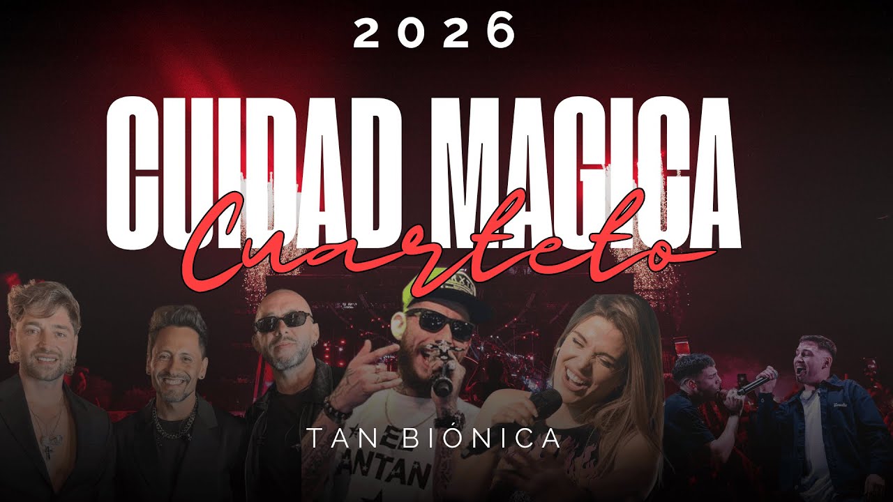Ciudad Mágica - Tan Biónica (Versión CUARTETO) 🕺🔥 | ¡Para bailar con Chano a pura alegría!