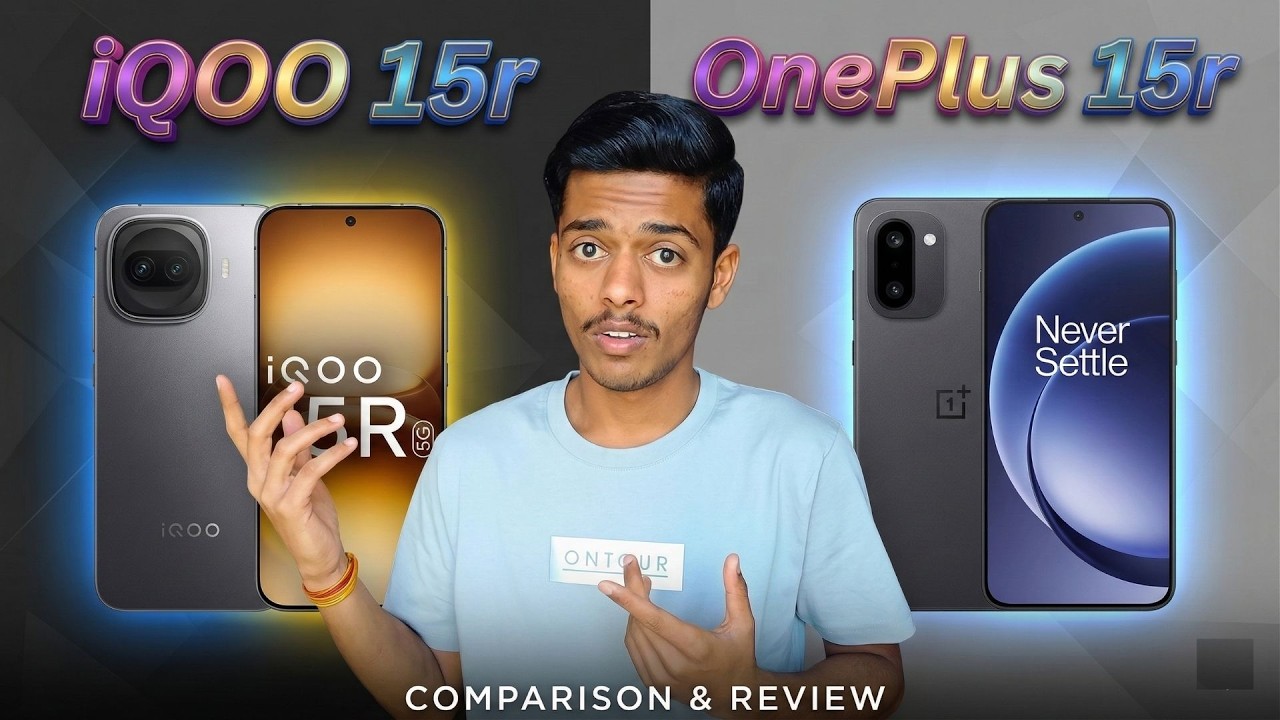 Don't Buy a Phone Until You Watch This OnePlus 15R vs iQOO 15R Review 🔥📱