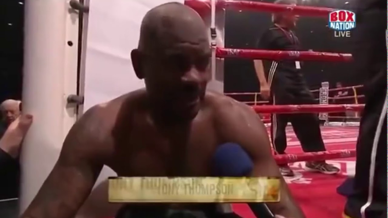 Boxer Tony Thompson hilarious interview -MUST WATCH AND SHARE