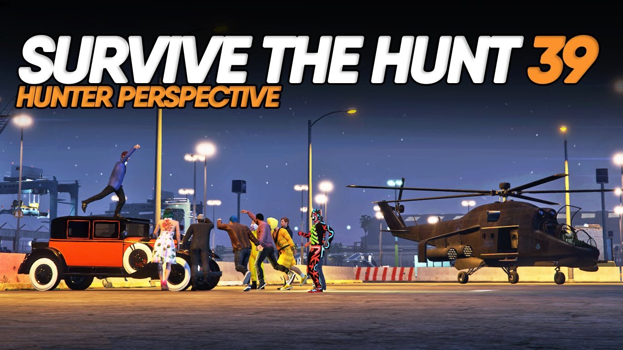 Survive The Hunt 39: Hunter Perspective (Failrace GTA 5 Challenge)