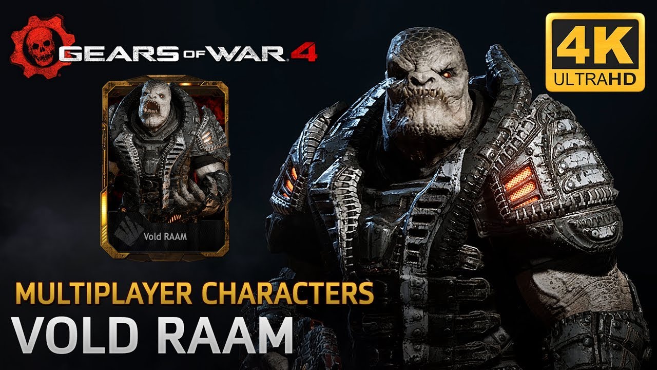 Gears of War 4 - Multiplayer Characters: Vold RAAM (The Rise of RAAM)