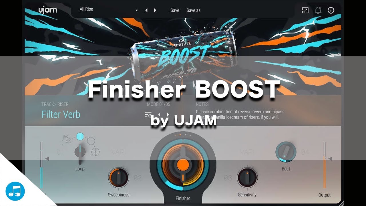 UJAM Finisher BOOST | 平坦なループにだって生命力を注ぎ込む