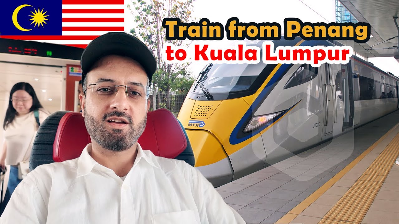 Penang to Kuala Lumpur by Train in JUST 4 Hours with Business Class Comfort!
