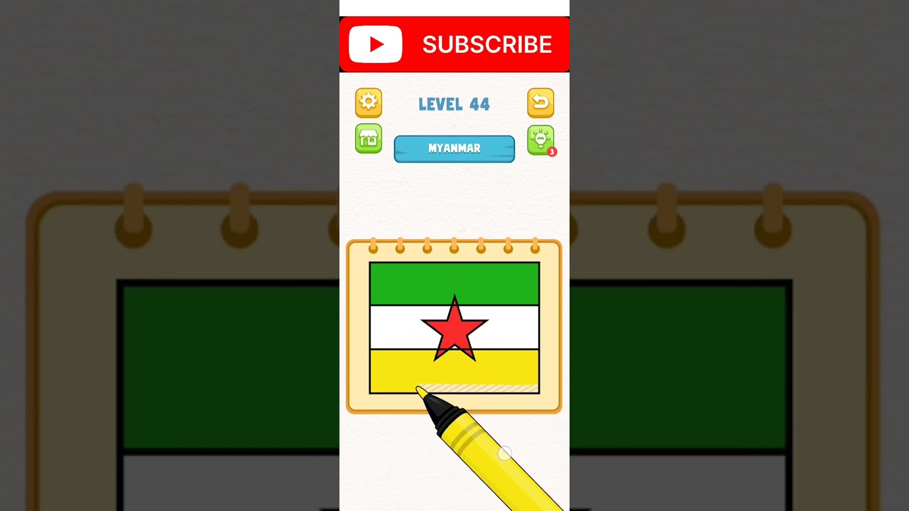 Gambar dan melukis bendera Myanmar #Gambar #Lukis #Bendera #Myanmar #Game #Flagpainting