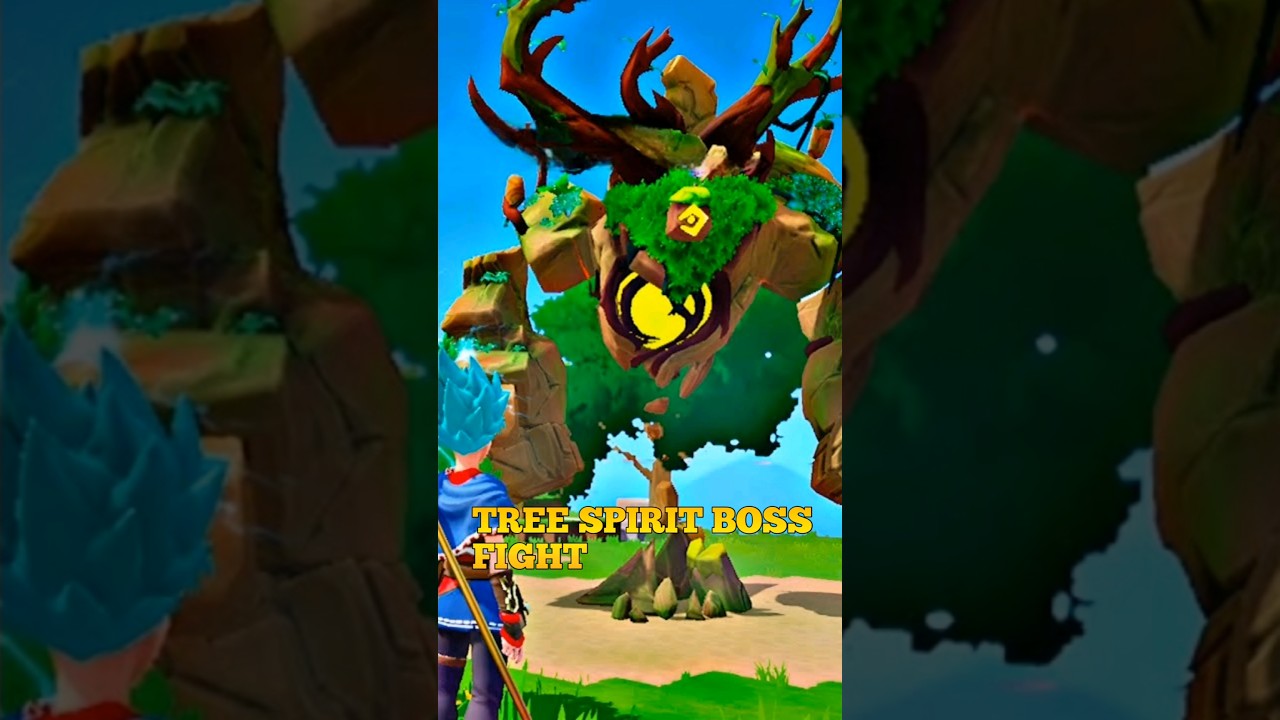 ""Epic Tree Spirit Boss Fight - Mastering the Challenge!" 