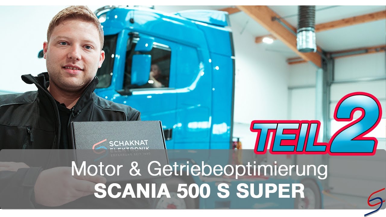 Motor & Getriebeoptimierung - Scania 500 S Super (TEIL 2)