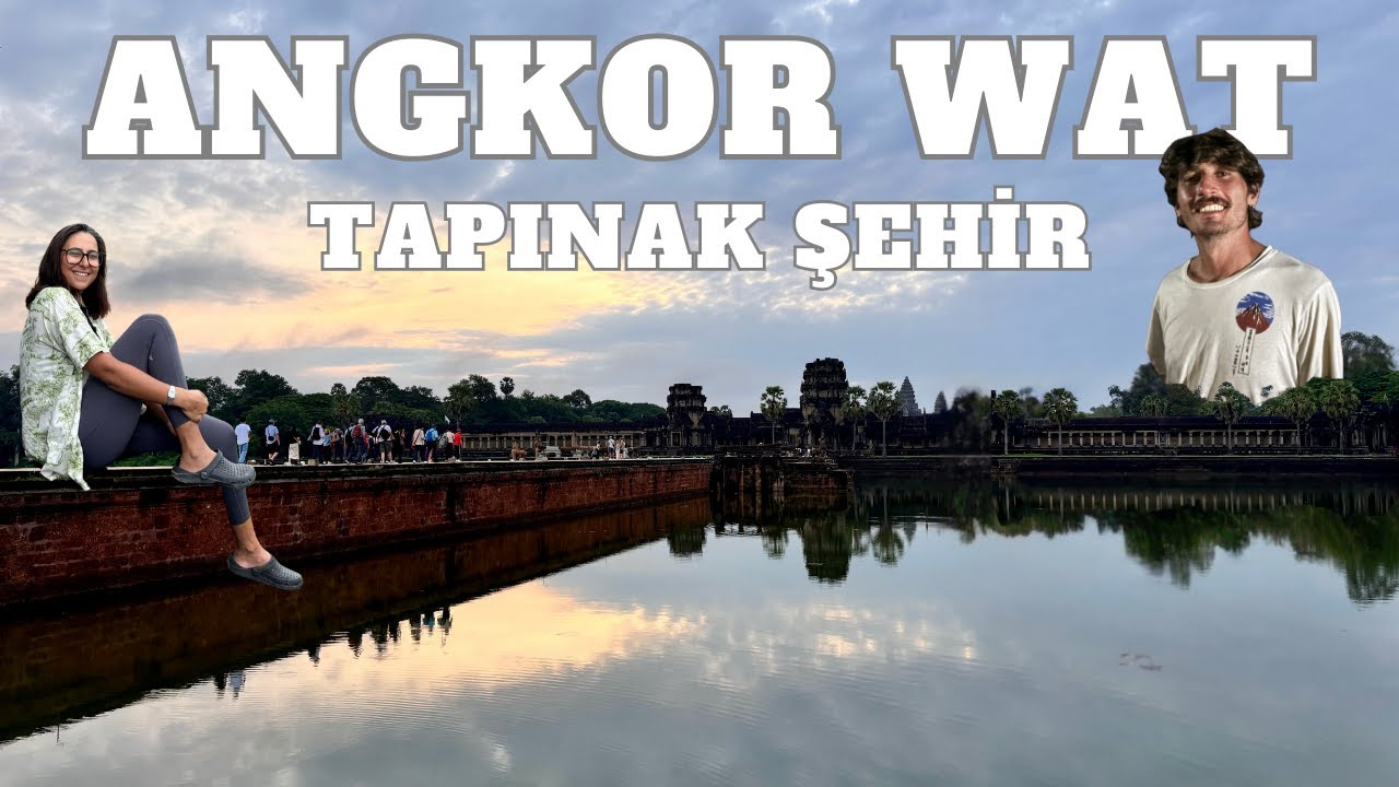 Dünyanın En Büyük Tapınağı: ANGKOR WAT (Asya Bisiklet Turu #17) #bisikletturu  #kamboçya #angkorwat