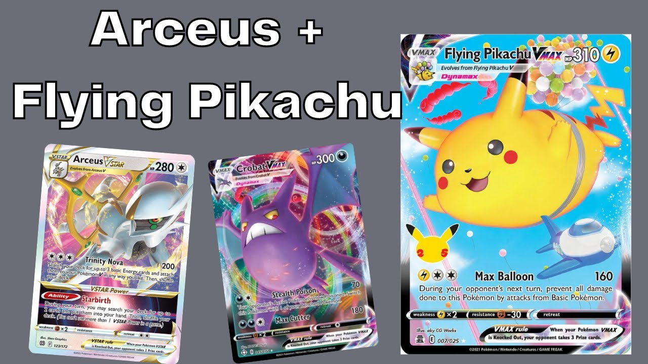 COUNTER THE META with Arceus/Flying Pikachu-Standard Deck Showcase PTCGO