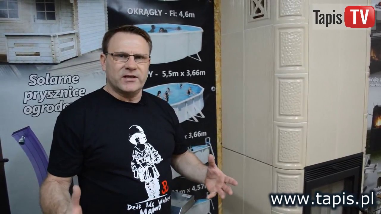 TAPIS TV - KAFLOWY PIEC WOLNOSTOJĄCY MAGDEBURG PRZYSTAWNY, ROZPROWADZENIE DGP KOMINKI KAFLOWE TAPIS