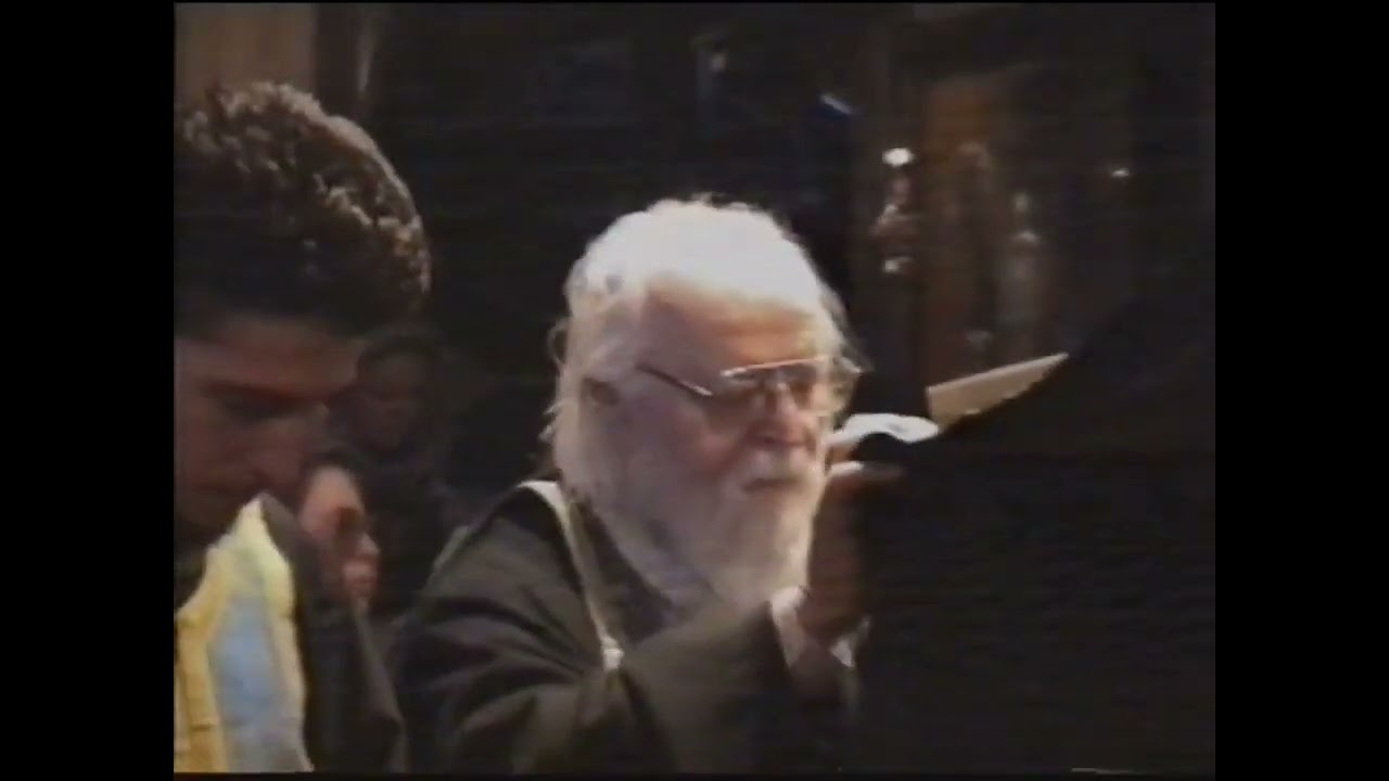 1998, slujba Canonului Mare - Slujește Sfântul Cuvios Sofian de la Antim