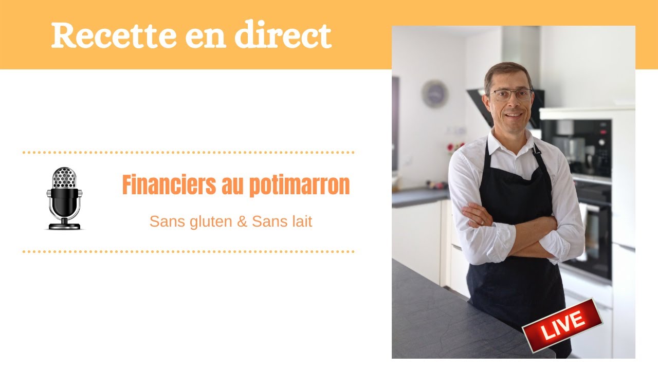 Financiers au potimarron sans gluten